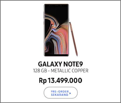 Pre Order Samsung Galaxy Note 9
