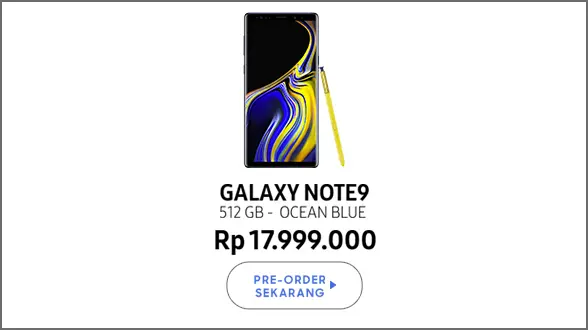 Pre Order Samsung Galaxy Note 9