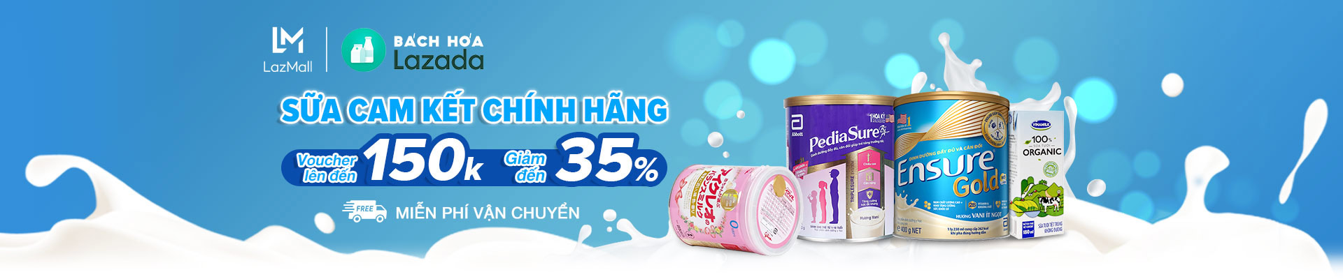 Khuyến mãi 12 SỮA CHÍNH HÃNG