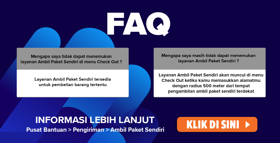 Lazada Ambil Paket Sendiri