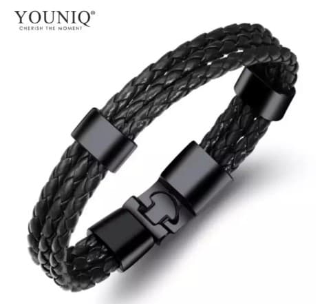 YOUNIQ Titanium Steel Men Bracelet