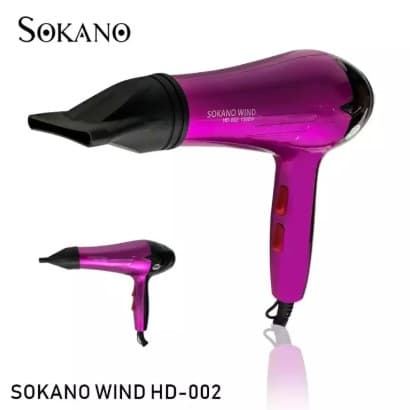 SOKANO WIND HD002 1500 Watt Professional Hair Dryer - Purple