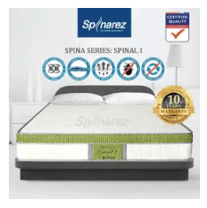 [Free Shipping] SpinaRez Spinal 1 (King)(Queen)(Super Single)(Single) 10 inch Euro Top Foam Padding + Coconut Fiber & Bonell Spring Hybrid Mattress / Tilam (10 years Warranty)