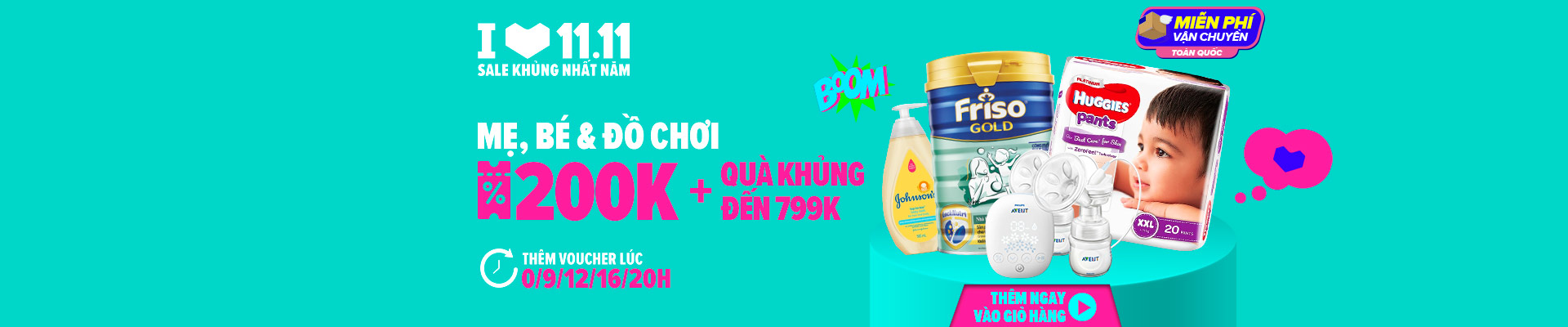 SIÊU SALE MẸ VÀ BÉ